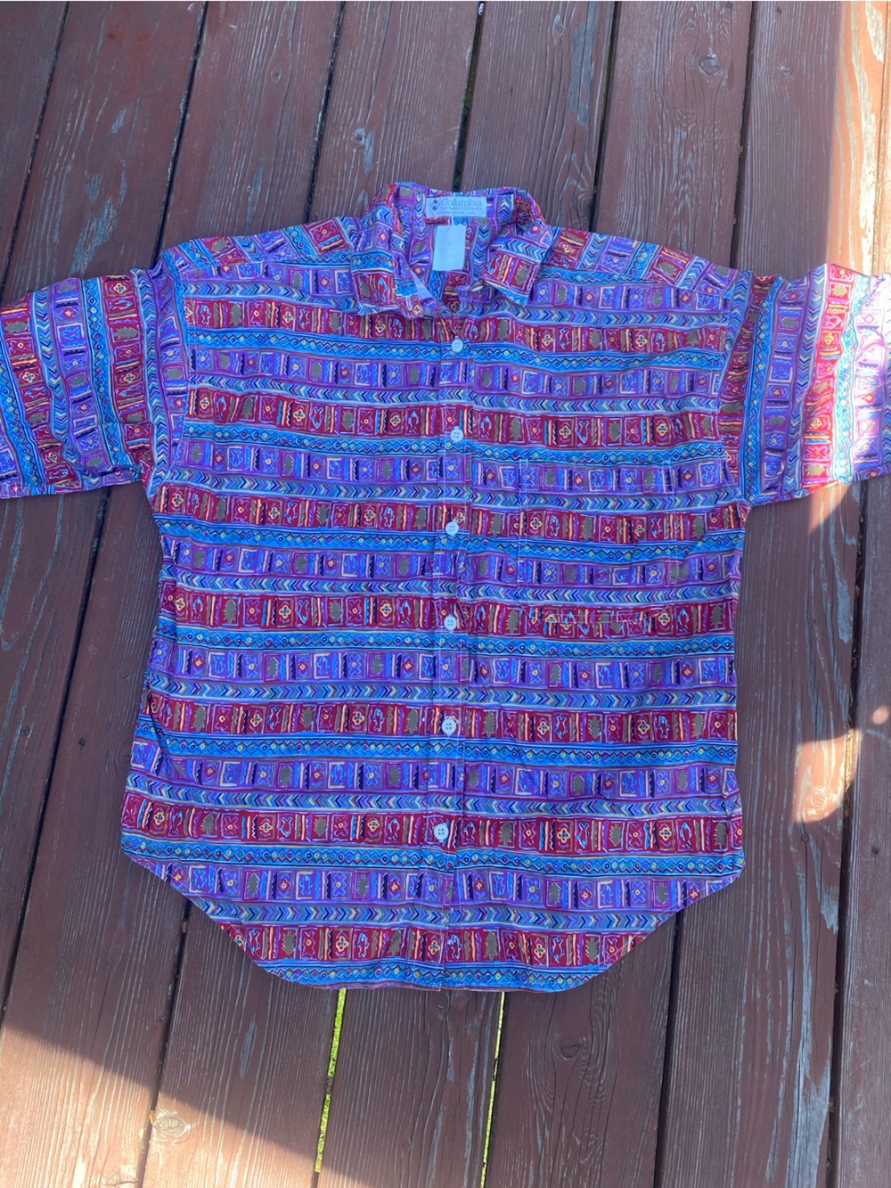 Vintage Columbia Sportswear Women’s Button Up - USA made